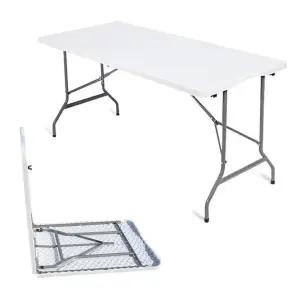 접이식 테이블 브로몰딩 1800 야외 행사용 플라스틱 탁자 폴딩 캠핑용