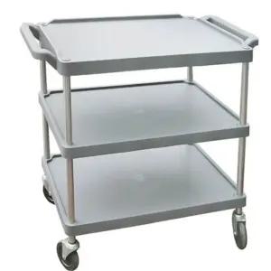 서빙 카트 식당 카트 핸드카 트롤리 운반 카트 3단 A 식당카트 핸드카트