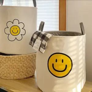 용품 대용량 소품 세탁물 빨래 바구니 수납함 가방 정리함 세탁 피브릭 옷수납