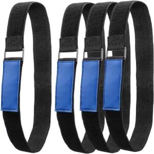 사다리 랙 타이다운 스트랩 재사용 가능한 가정 차고 사무실 자동차 트럭 또는 보트를 위한 나일론 후크 및