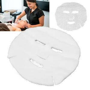 50 개/대 거즈 페이셜 마스크 강력한 투과성 물 흡수 일회용 DIY 시트 프리컷