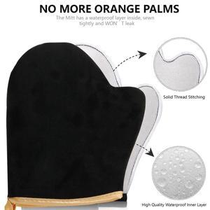 양면 벨벳 셀프 태너 어플리케이터 세트, 장갑 및 완벽한 선리스 탄