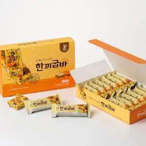 쌀로만든 한끼굽바 옐로우 27gX12개입(1박스) 라이스바 아로니아 한끼대용