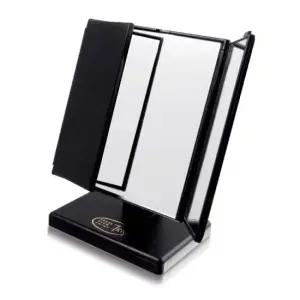 3면 다각도 접이식 스탠드 탁상거울 대 탁상거울 손거울 거울 휴대용 여행용 접이식 폴더 사각 스탠드 간편