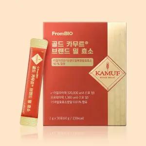 프롬바이오 골드 카무트 브랜드 밀 효소 30포x1박스/1개월 227548