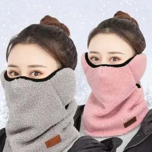 남자여자 방한마스크 뽀그리 따뜻 양털 귀도리넥워머