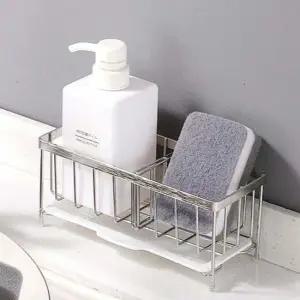 안젤로 스텐 수세미 거치대 싱크대 걸이 받침대 수세미거치대 주방세제거치대 수세미보관함