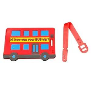 빨간버스 캐리어 네임택 여행용 네임택 러기지 택 케리어네임텍 비행기네임텍 네임텍 디자인네임텍