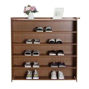 [하프클럽/]슈레스트 6단 오픈형 신발장 102x101cm 신발수납장