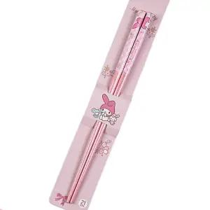 산리오 나무 젓가락 2탄-마이멜로디 식기 이유식기 아동식기 젓가락