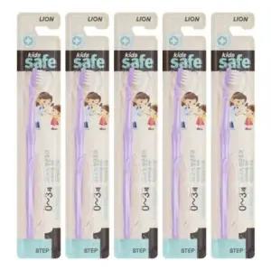 유아칫솔 키즈세이프 라이온 1단계유아용칫솔 0 3세어린이칫솔 (WFJ786M)