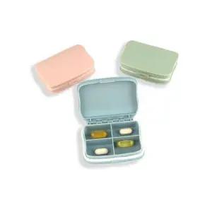 약케이스 영양제통 휴대용 휴대용 알약통 4구 WFJ0R8Q