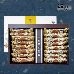 [수희수제견과] 수제 하루견과 서리태 현미 강정세트