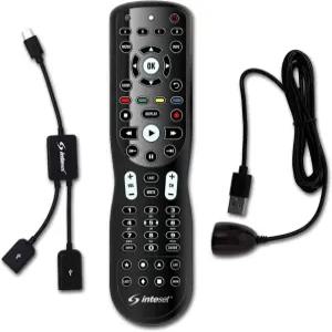 IReTV F-TV 스트리머용 맞춤형 OTG Y 케이블이 포함된 Intetset INT422 유니버설 리모컨