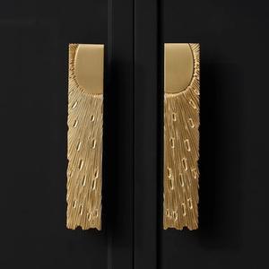 프랑스어 황동 손잡이  골동품 옷장 문 서랍 라이트  가구 롱