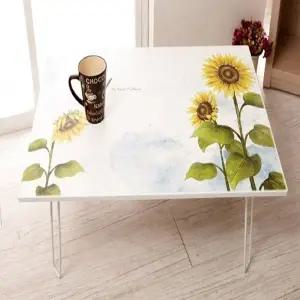 고품질 미니밥상 해바라기 좌탁상 멀티 테이블 800x600 대 (WFK6I62)