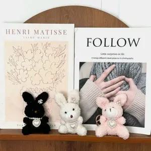 가방장식 키링 키홀더 인형 열쇠고리 래빗 토끼 (WFJSPUQ)