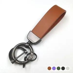 베스트 스트랩 미니 가죽 자동차 키링 인기 차 (WFJSPXG)