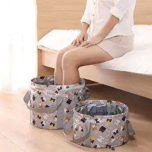 출장 세수대야 휴대용 워터백 설것이 족욕 여행 족욕기 접이식 다용도 캠핑