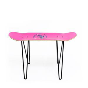 스케이트보드스툴 벤치 스케이트테이블 키트 진열대 롱보드 다리 체어 스툴 스틱스 블랙