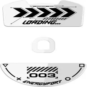 바이퍼 V3 프로 MOSHOU 유리 마우스 스케이트 프리미엄 몰드 강화 매우 매끄럽고 완벽한 연마 제어