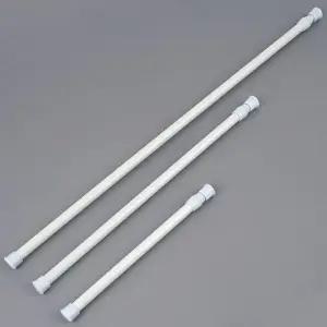 고품질 샤워 공간 커튼봉 길이조절 가능 일자형 욕실 고정용 거튼봉 (WFK6NTR)