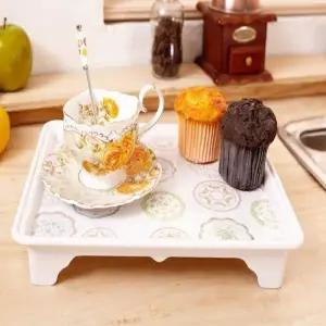 찻상 고려멜라민 다과상 쟁반 중 색상랜덤 (WFK6I6A)