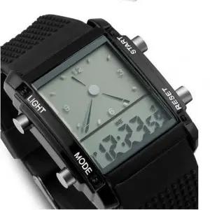 디지털 Holidas Chrono Black 손목시계 와치_1086 (WFK905I)