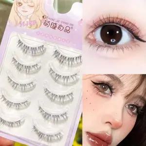 통 인조 붙이는 속눈썹 메이크업 YW07 단품 (WFK9AGU)