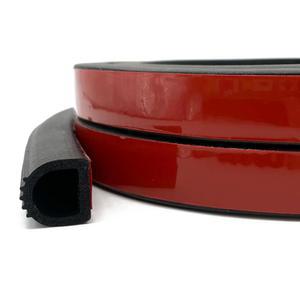 PACIXU D 모양 고무 풍화 박리 자가 접착 씰 스트립 RV용 개스킷 자동차 보트 차고 문과 창문 기계 등 W 0.59 x H 0.55 L 26Ft