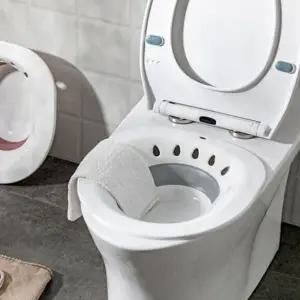 접이식 좌욕기 가정용 온열 변기 휴대 간편한 욕조 변기조리기 (WFK9WUK)