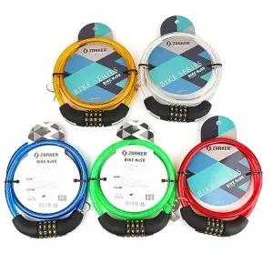 배낭자전거자물쇠 자전거자물쇠 오토바이 배낭 잠금장치 비밀번호 (WFK9KMJ)