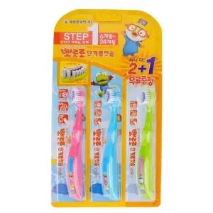 step1칫솔 유아단계별칫솔 화장실 step1 부드러운 키즈칫솔 (WFK9KMY)