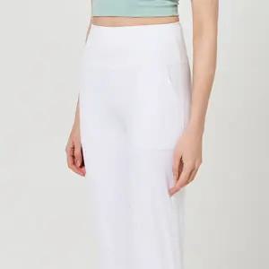 YTP59 에어라인죠거 하이웨스트 요가복 화이트 (WFK9F0L)