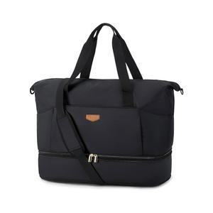 [미국배송] 미스나인 여성용 위켄더백 신발칸 여행용 더플 50L 캐리 오버나이트 짐으로 확장 가능한 폴드 가방