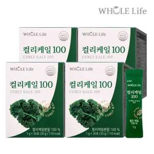 홀라이프 컬리케일 100 30포 x 4박스
