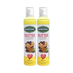 만토바 해바라기 오일 스프레이 버터향 200ml 2개