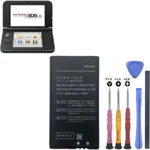 CENIFENX SPR-003 3.7V 2000mAh 닌텐도 3DS XL 신형 게임 플레이어 배터리 교체 수리 도구 키트 포함