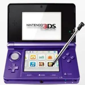 3DS-MIDNIGHT 퍼플 /게임 콘솔 ( 사용 )