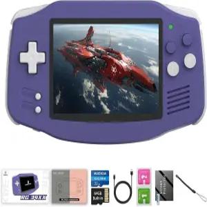 RG34XX 레트로 휴대용 게임 콘솔 클래식 32+64G 카드 프리로드 5000+ rg34XX 리눅스 64비트 3500mAh 배터리