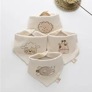 오가닉 순면 아동 스카프빕 4종1세트 204088 WEBDD9B