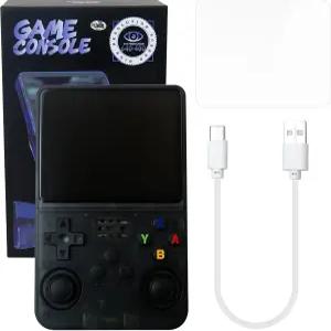 128G 3.5인치 IPS 화면이 내장된 R36S 레트로 핸드헬드 게임 콘솔 15000 이상 클래식 오픈 소스 리눅스