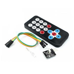 5/10Set HX1838 적외선 원격 제어 모듈 무선 IR 수신기 DIY 키트 아두이노호환 라즈베리 파이호환용
