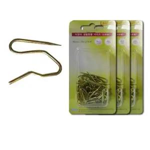 커튼연결 부자재 커텐용품 커텐핀 72P DIY W8E08DD