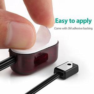 IR 익스텐더 적외선 리피터 원격 제어 수신기 이미터 케이블 박스 스테레오 HD TV 용 USB 플러그