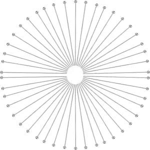 200 PCS 스테인리스 스틸 헤드 핀 주얼리 제작용 긴 70mm 스트레이트 실버 볼 발견 비즈 귀걸이 목걸이