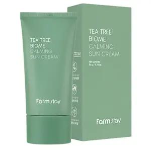 강력한 듀얼 UV 차단효과 티트리잎추출물 선크림 50g