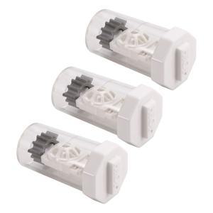 휴대용 과산화 수소 콘택트 렌즈 케이스 클리너 눈 공막 뻣뻣한 클립 세척기 3 개