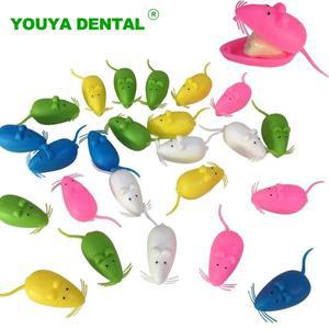 미니 마우스 모양 플라스틱 저장 우유 치아 보관 상자 수집 케이스  컨테이너