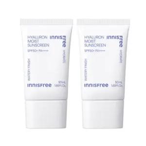 이니스프리 트루 히알루론 선크림 SPF50+ 50ml 2개